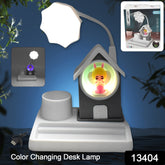 Tirupati Cart Color Changing LED Desk Lamp | Cute Night Light for Kids and Home Décor