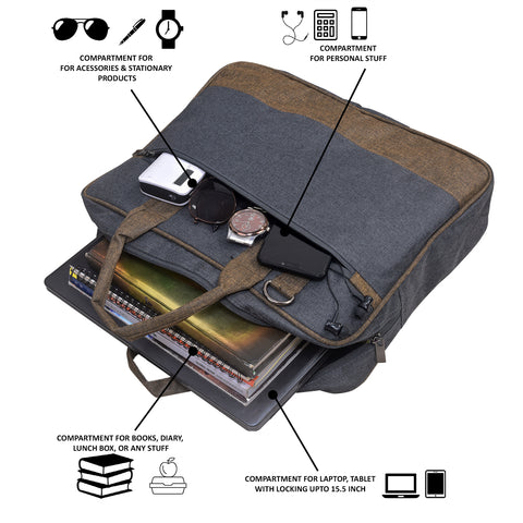 Tirupati Cart Professional Office Bag – Durable & Stylish