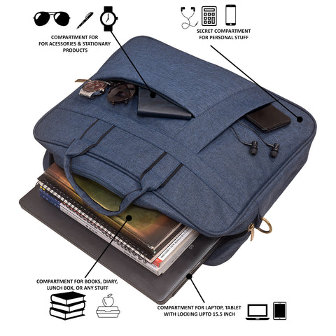 Tirupati Cart Executive Office Bag – Durable & Stylish