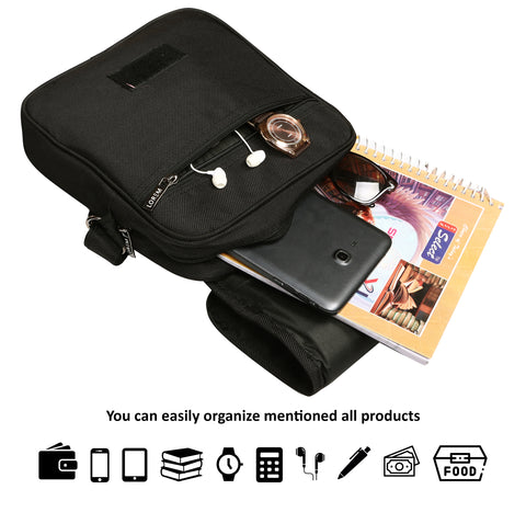 Tirupati Cart Water-Repellent Crossbody Bag – Stylish & Durable