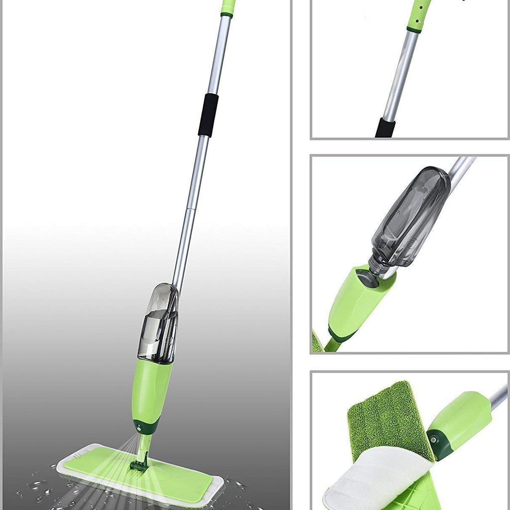 TIRUPATI CART Microfiber Floor Cleaning Healthy Spray Mop with Removable Washable Cleaning Pad and Integrated Water Spray Mechanism