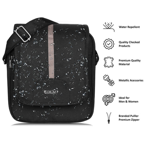 Tirupati Cart Water-Repellent Crossbody Bag – Stylish & Durable