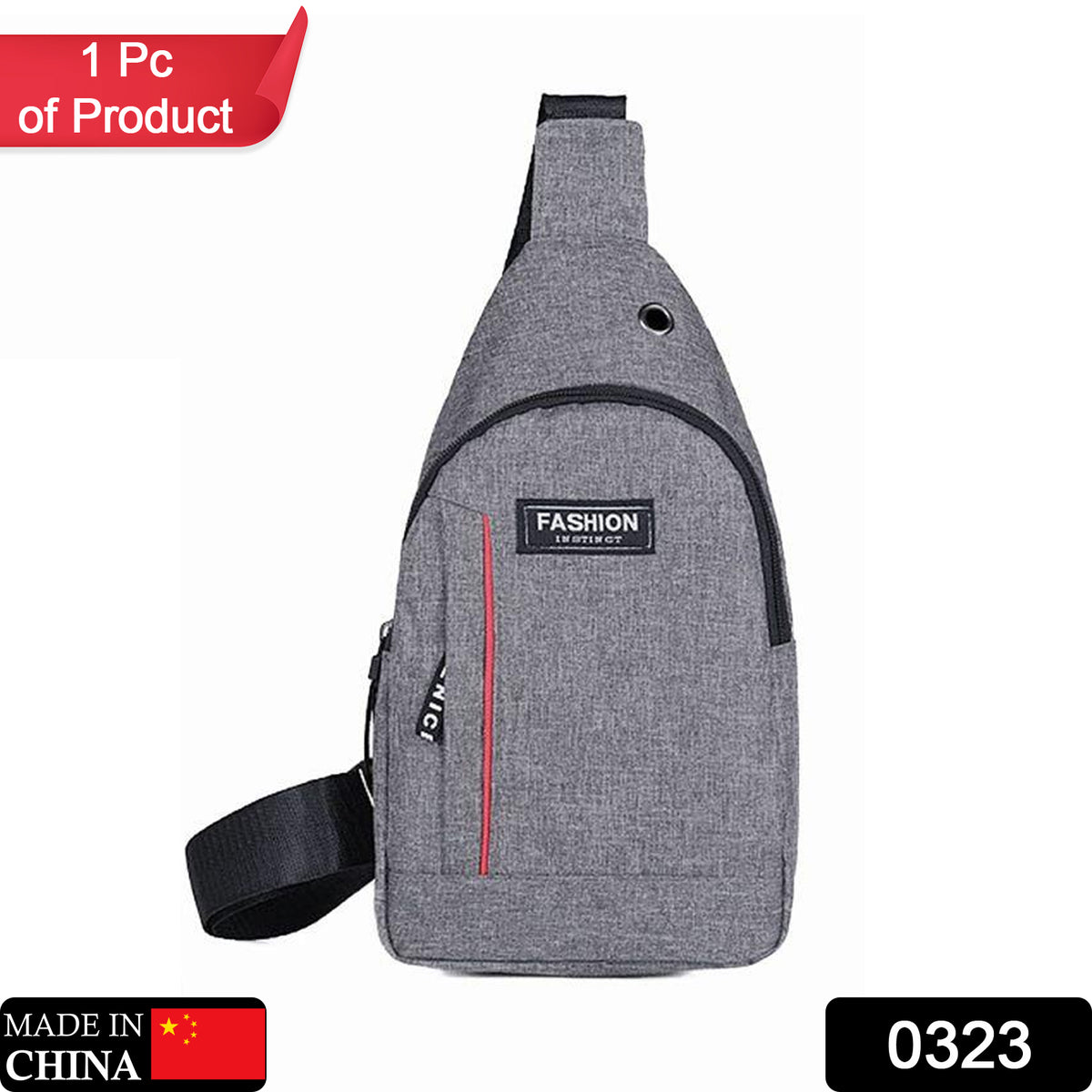 Tirupati Cart Crossbody Sling Bag for Men and Women | Lightweight & Stylish Travel Shoulder Bag