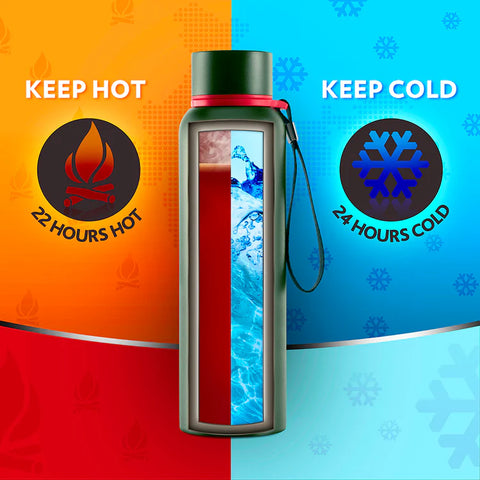 Tirupati Cart Stream Stainless Steel Flask