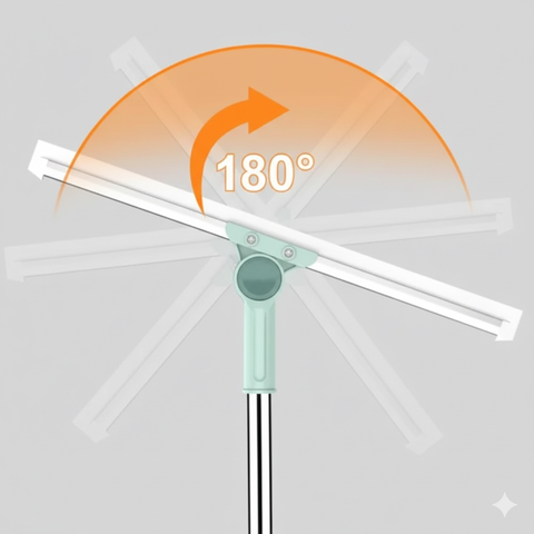 Swift Wipe Wiper — Silicone Blade & 360° Rotating Head