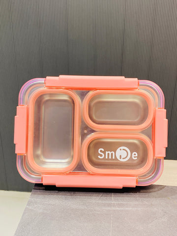 Tirupati Cart Premium Stainless Steel Lunch Box with Leakproof Lid - Durable & Stylish Bento Box