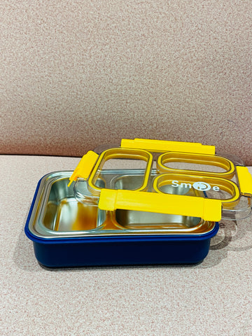 Tirupati Cart Premium Stainless Steel Lunch Box with Leakproof Lid - Durable & Stylish Bento Box